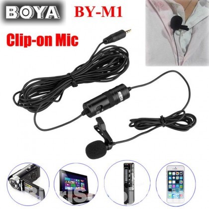 Boya by m1  Microphone For Mobile & Dslr - Black